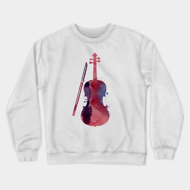 Viola Crewneck Sweatshirt by TheJollyMarten